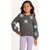 Kids Sweater & Legging Set, Charcoal Floral - Mixed Apparel Set - 5