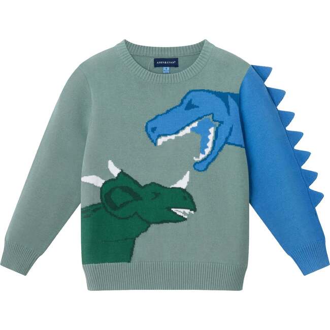 Kids Pullover Sweater, Light Green
