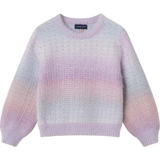 Kids Ombre Sweater, Purple