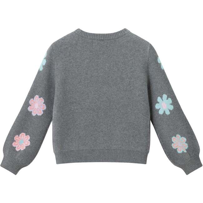 Kids Sweater & Legging Set, Charcoal Floral - Mixed Apparel Set - 6