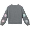 Kids Sweater & Legging Set, Charcoal Floral - Mixed Apparel Set - 6