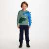 Kids Pullover Sweater, Light Green - Sweaters - 3