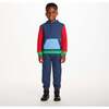 Kids Hooded Lounge Set, Navy Waffle - Mixed Apparel Set - 7