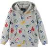 Kids Hooded Lounge Set, Grey Varsity - Mixed Apparel Set - 5