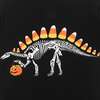 Kids Halloween Graphic Twofer Tee, Black Dino - T-Shirts - 5