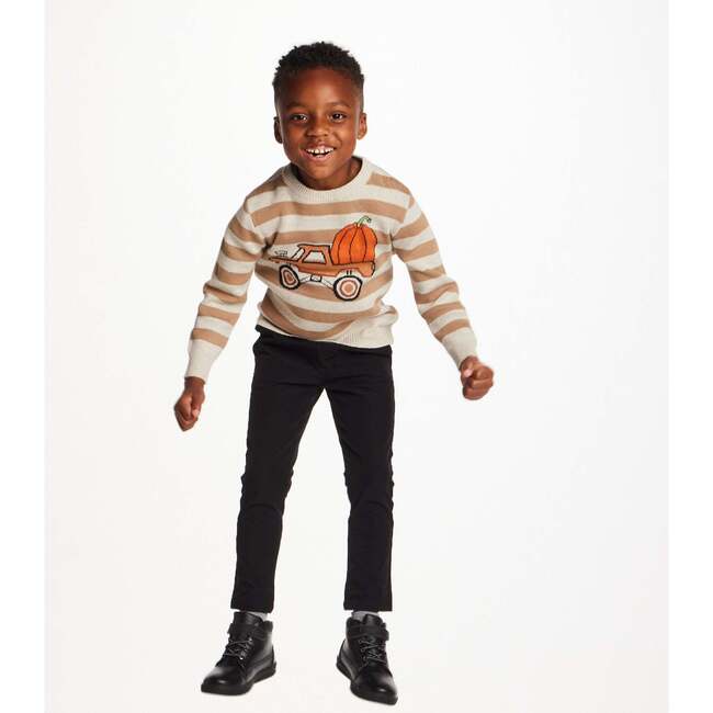 Kids Graphic Sweater, Monster Truck - Sweaters - 4