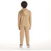 Kids Embossed Lounge Set, Taupe Bear - Mixed Apparel Set - 3