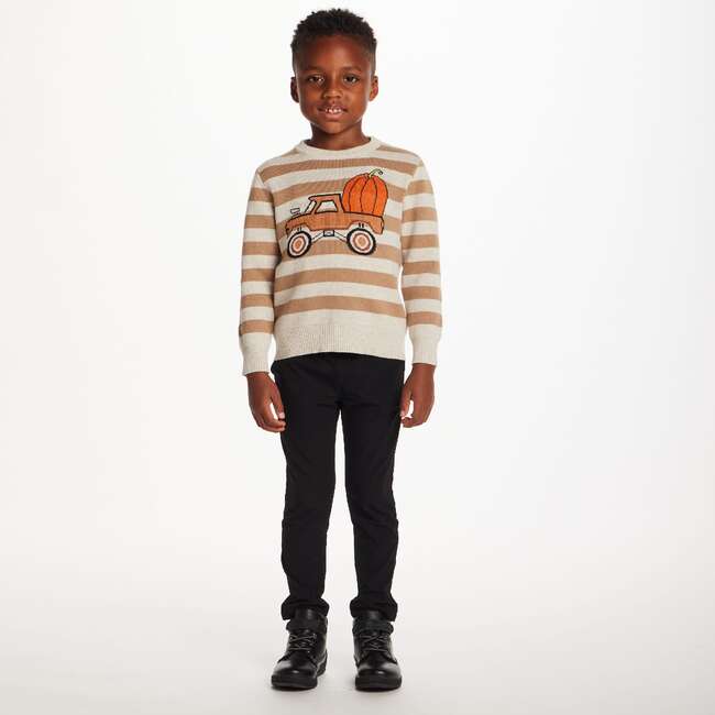 Kids Graphic Sweater, Monster Truck - Sweaters - 6