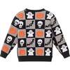 Kids Graphic Sweater, Spooky Sqaures - Sweaters - 7
