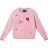 Kids Chenille Sweater & Legging Set, Hearts & Stars - Mixed Apparel Set - 4