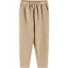 Kids Embossed Lounge Set, Taupe Bear - Mixed Apparel Set - 7