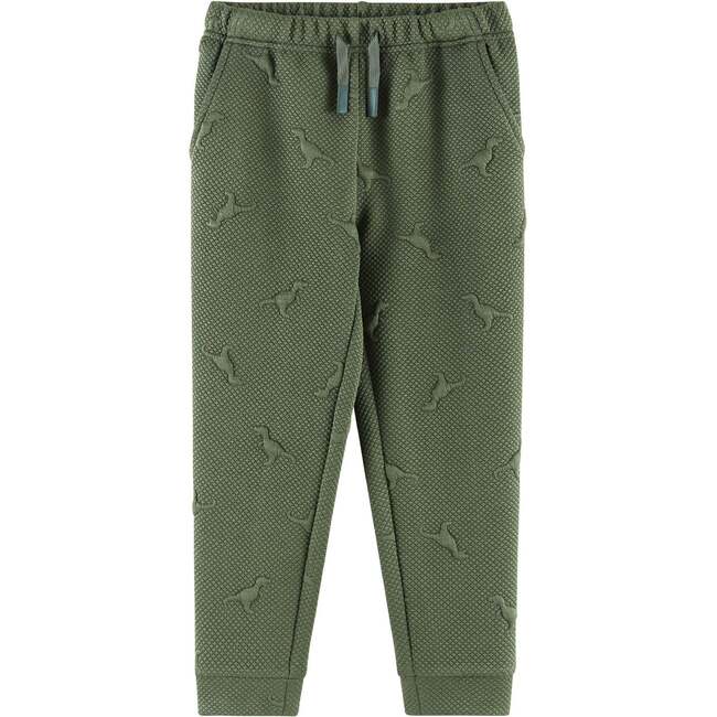 Kids Embossed Lounge Set, Green Dino - Mixed Apparel Set - 7
