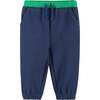Infant Hooded Lounge Set, Navy Waffle - Mixed Apparel Set - 4