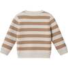 Infant Pumpkin Truck Sweater & Jogger Set, Beige Stripe - Mixed Apparel Set - 6