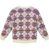 Kids Argyle Sweater & Ribbed Flare Pant Set - Mixed Apparel Set - 6