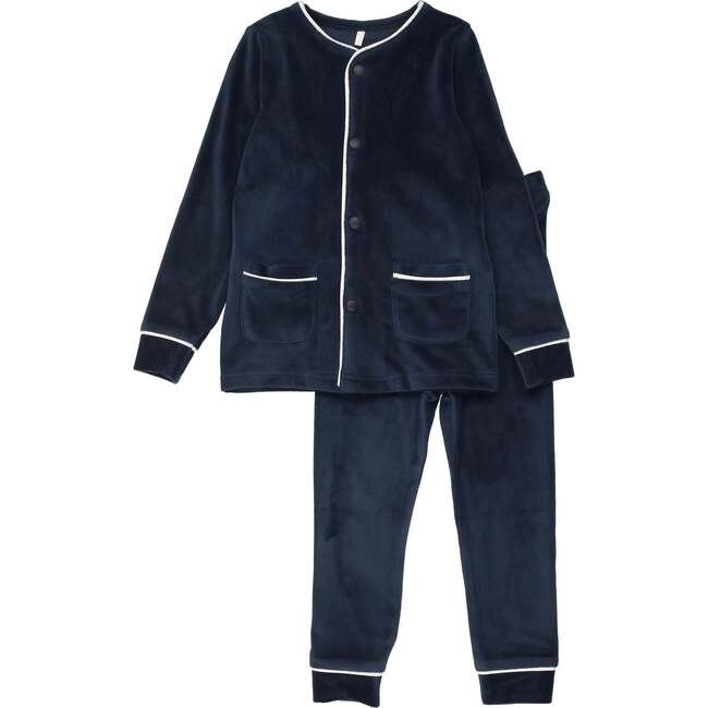 Velour PJ, Navy