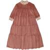 Velour Robe, Dusty Pink - Robes - 1 - thumbnail