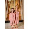 Velour Nightgown, Dusty Pink - Nightgowns - 3