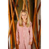 Velour Nightgown, Dusty Pink - Nightgowns - 4