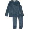 Stay Cozy PJ, Royal Blue - Pajamas - 1 - thumbnail