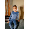 Stay Cozy PJ, Royal Blue - Pajamas - 3