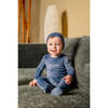 Stay Cozy Footie, Royal Blue - Footie Pajamas - 2