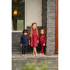 Varsity Dress, Burgundy - Dresses - 4