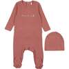 Shoot for the Moon Footie-Candy Pink - Footie Pajamas - 1 - thumbnail