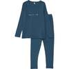 Shoot for the Moon PJ, Royal Blue - Pajamas - 1 - thumbnail