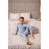Snowflake PJ, Blue - Pajamas - 2