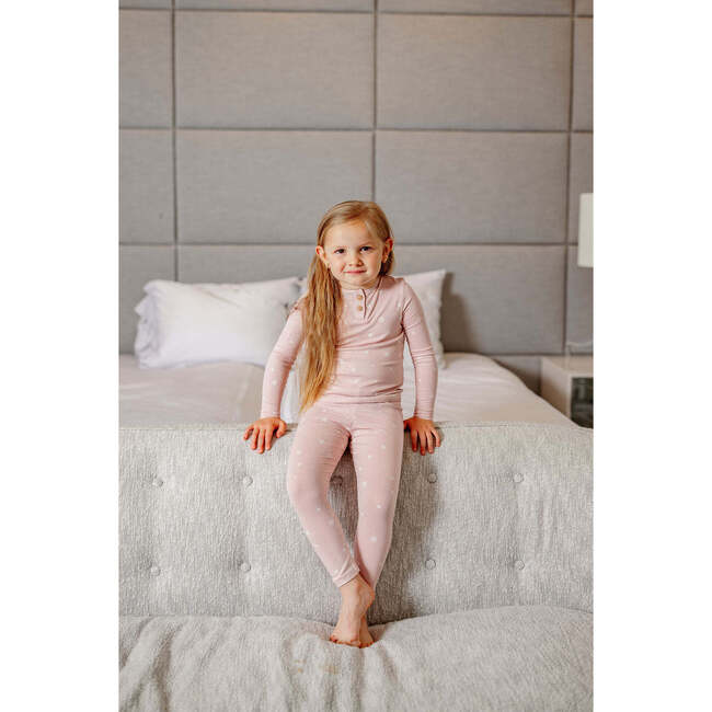 Snowflake PJ-Pink - Pajamas - 2