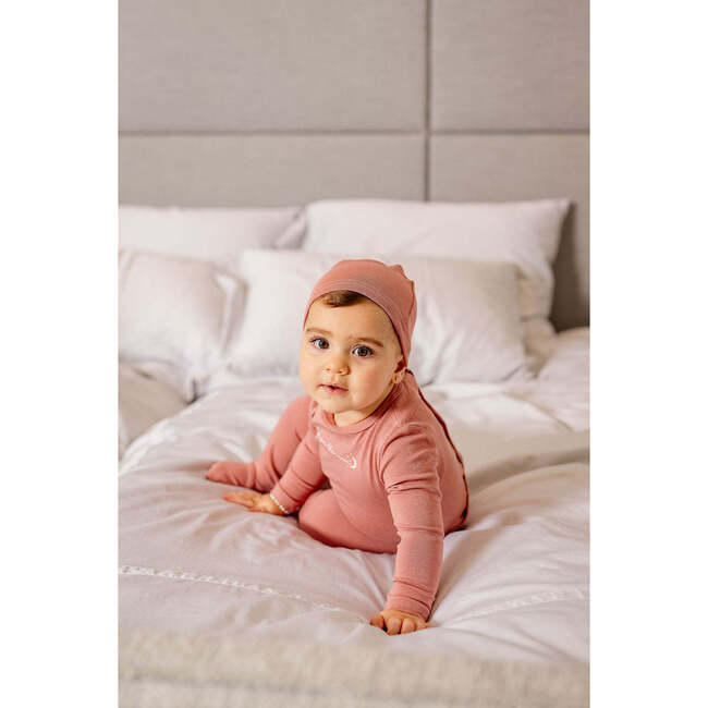 Shoot for the Moon Footie-Candy Pink - Footie Pajamas - 2