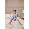 Snowflake PJ, Blue - Pajamas - 3