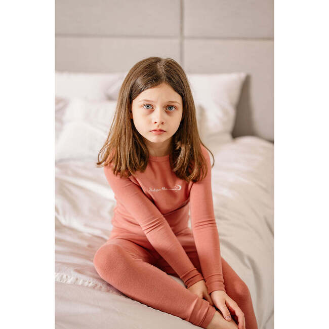 Shoot for the Moon PJ, Candy Pink - Pajamas - 2
