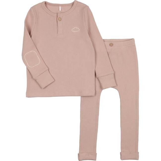 Ribbed Set, Blush