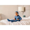 Shoot for the Moon Footie, Royal Blue - Footie Pajamas - 2