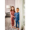 Shoot for the Moon PJ, Royal Blue - Pajamas - 4