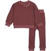 Pouf Embroidered Set, Berry - Mixed Apparel Set - 1 - thumbnail