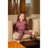 Pouf Embroidered Set, Berry - Mixed Apparel Set - 2