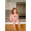 Bear Sweatsuit, Pink - Mixed Apparel Set - 2
