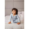 Collar Footie, Blue - Footie Pajamas - 2