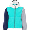 Comfy Cozy Fleece Jacket, Tropic White - Jackets - 1 - thumbnail