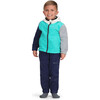 Comfy Cozy Fleece Jacket, Tropic White - Jackets - 4