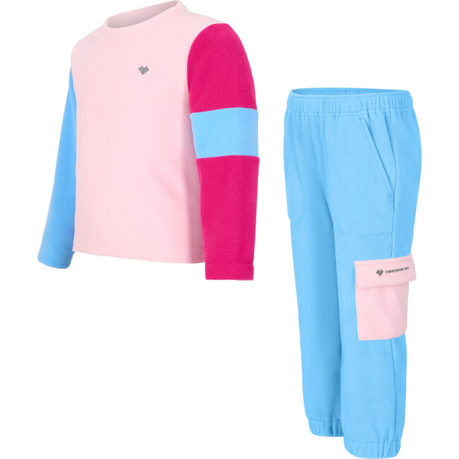 Comfy Cozy Cargo Set, Rosy Blue - Mixed Apparel Set - 2
