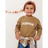 Pumpkin Sweatshirt, Mocha - Sweatshirts - 3
