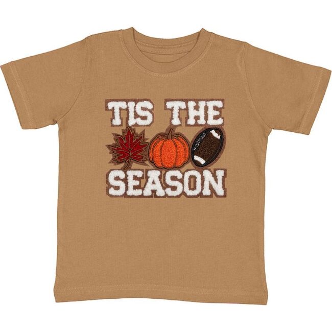 Tis The Season Pumpkin Patch Short Sleeve T-Shirt, Mocha