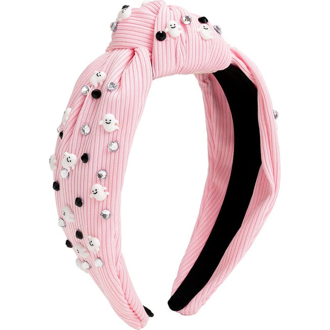 Spooky Halloween Gemstone Headband, Pink