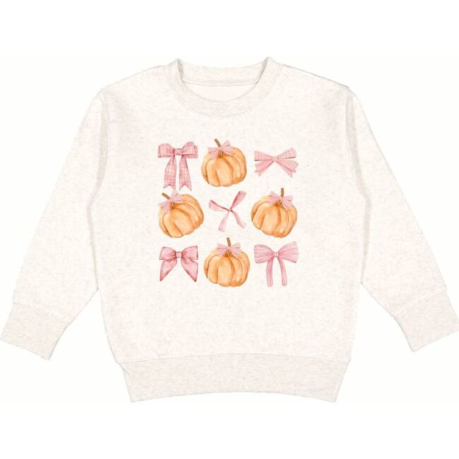 Coquette Pumpkin Sweatshirt, Natural