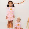 Pumpkin Tulle Bow Baby Headband, Pink - Headbands - 7