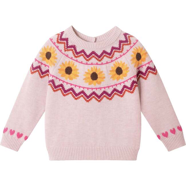 Infant Fair Isle Sweater & Legging Set, Sunflower - Mixed Apparel Set - 2